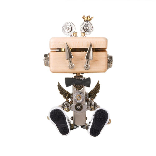 Stirlingkit 150 PCS DIY 3D Metal Puzzle Model Mechanical Mini Monster Music Box