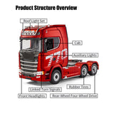 Stirlingkit 1501 Scania 770 6x4 V8 RC Truck and 1502 RC Trailer, view 5