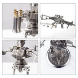 Stirlingkit 150PCS Metal Robot Gunner Assembled DIY Toy Ornaments, view 4