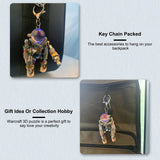 Stirlingkit 154PCS 3D Colorful Metal Astronaut Series CNSA RKA DIY Backpack Pendant, view 3