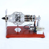 Stirlingkit 16 Cylinder Stirling Engine Model Creative Motor Engine Generator Toy Engine, view 2