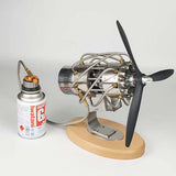 Stirlingkit 16 Cylinder Swash Plate Engine Stirling Engine Model Physics Educational Toys, view 4