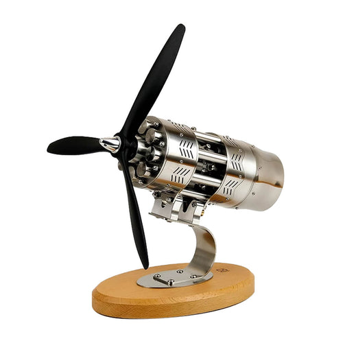 Stirlingkit 16 Cylinder Swashplate Stirling Engine Model Aircraft Engine Mechanical Toy 16stl-2.0