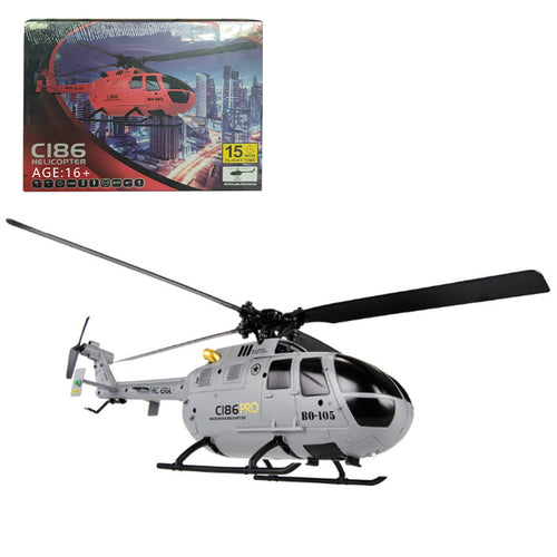 Stirlingkit 2.4G 4CH BO105 Armed RC Helicopter Military Aircraft Model - RTF Version C186