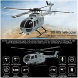 Stirlingkit 2.4G 4CH BO105 Armed RC Helicopter Military Aircraft Model - RTF Version C186, view 5