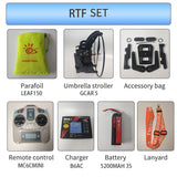 Stirlingkit 2.4G Para RC Glider Nylon Canopy Fabric Electric RC Stunt Paraglider Model RTF, view 5