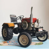 Stirlingkit 2.4G RC Electric 4×2 Vintage Tractor Truck Model Farm Toys Scale 1:10, view 4