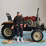 Stirlingkit 2.4G RC Electric 4×2 Vintage Tractor Truck Model Farm Toys Scale 1:10, view 5