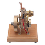 Stirlingkit 2.6cc OHV 4-Stroke Single Cylinder Water-Cooled Gas Engine IC Engine Model with Governor H73, view 2