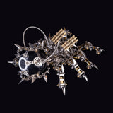 Stirlingkit 2-in-1 DIY Stainless Steel 3D Tarantula Scorpion Puzzle Model Kit with Black Speaker, view 3