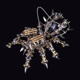Stirlingkit 2-in-1 DIY Stainless Steel 3D Tarantula Scorpion Puzzle Model Kit with Black Speaker, view 5