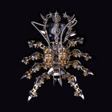 Stirlingkit 2-in-1 DIY Stainless Steel 3D Tarantula Scorpion Puzzle Model Kit with Black Speaker, view 6