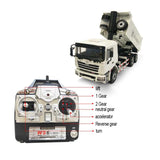Stirlingkit 2-speed 1/24 RC Truck 2.4G Full Scale RC Hydraulic Heavy Dump Truck Engineer Machine Model RTR, view 6