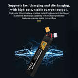 Stirlingkit 2000mAh 11.1V 30C 22.2Wh 3S LiPo Battery for TOYAN L2 L4 V8 Engine Models, view 2