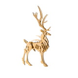 Stirlingkit 200Pcs+ Christmas Golden Elk Model Metal Model Kits for Adults, view 6