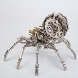 Stirlingkit 203PCS DIY Mini 3D Metal Spider Beast with Led Light Model Building Kit Toys, view 6