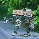 Stirlingkit 209PCS 3D Metal Ammunition Infantry Mobile Phone Holder DIY Mechanical Kit, view 6