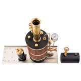 Stirlingkit 230ML Vertical Steam Boiler Model for Ship Marine Steam Engine Model, view 4