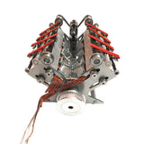 Stirlingkit 24v V8 High-speed Generator Electromagnetic Engine Teaching Motor Model, view 5