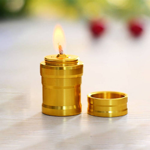 Stirlingkit 28 x 45mm 10ML Mini Aluminium Alcohol Lamp for Stirling Engine Model