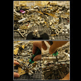 Stirlingkit 286PCS 3D Metal Military Fighter Model DIY Assembly Toy Gift, view 3