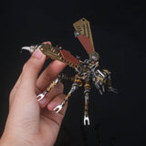 Stirlingkit 295Pcs Metal Insect Puzzle Model Kit 3D DIY Mechanical Assembly Jigsaw Crafts - Wasp, view 2