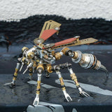 Stirlingkit 295Pcs Metal Insect Puzzle Model Kit 3D DIY Mechanical Assembly Jigsaw Crafts - Wasp, view 4