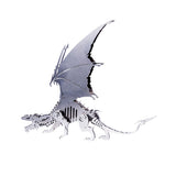 Stirlingkit 2PCS DIY Stainless Steel Ice Dragon 3D Assembled Model Crafts, view 5