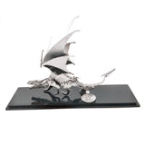 Stirlingkit 2PCS DIY Stainless Steel Ice Dragon 3D Assembled Model Crafts, view 6
