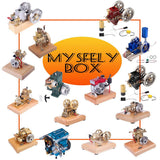 Stirlingkit 2pcs/set Internal combustion engines Mystery Box Blind Box, view 4