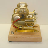 Stirlingkit 3.2cc Mini OHV Horizontal V-Twin Four-stroke Gasoline Engine ICE Model V35, view 4