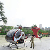 Stirlingkit 3.75″ Modern Jet RC Pilot Figure for 1/18 Scale RC Helicopter & JCZK 300C PRO, view 2