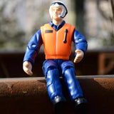 Stirlingkit 3.75″ Modern Jet RC Pilot Figure for 1/18 Scale RC Helicopter & JCZK 300C PRO, view 6