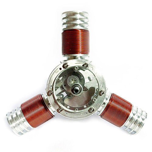 Stirlingkit 3 Cylinder Micro Radial Solenoid Engine 6-12V