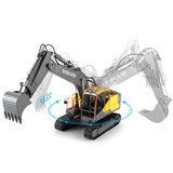 Stirlingkit 3 in 1 2.4G RC Electric Construction Toy Excavator Navvy Engineering Truck Model Toy, view 5