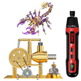 Stirlingkit 3 Items Bundle: Flyship + Engine + Tools for Beginner, view 3