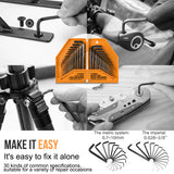 Stirlingkit 30-in-1 Metric Imperial Hex Key Wrench Set Model Engine Maintenance Tools, view 4