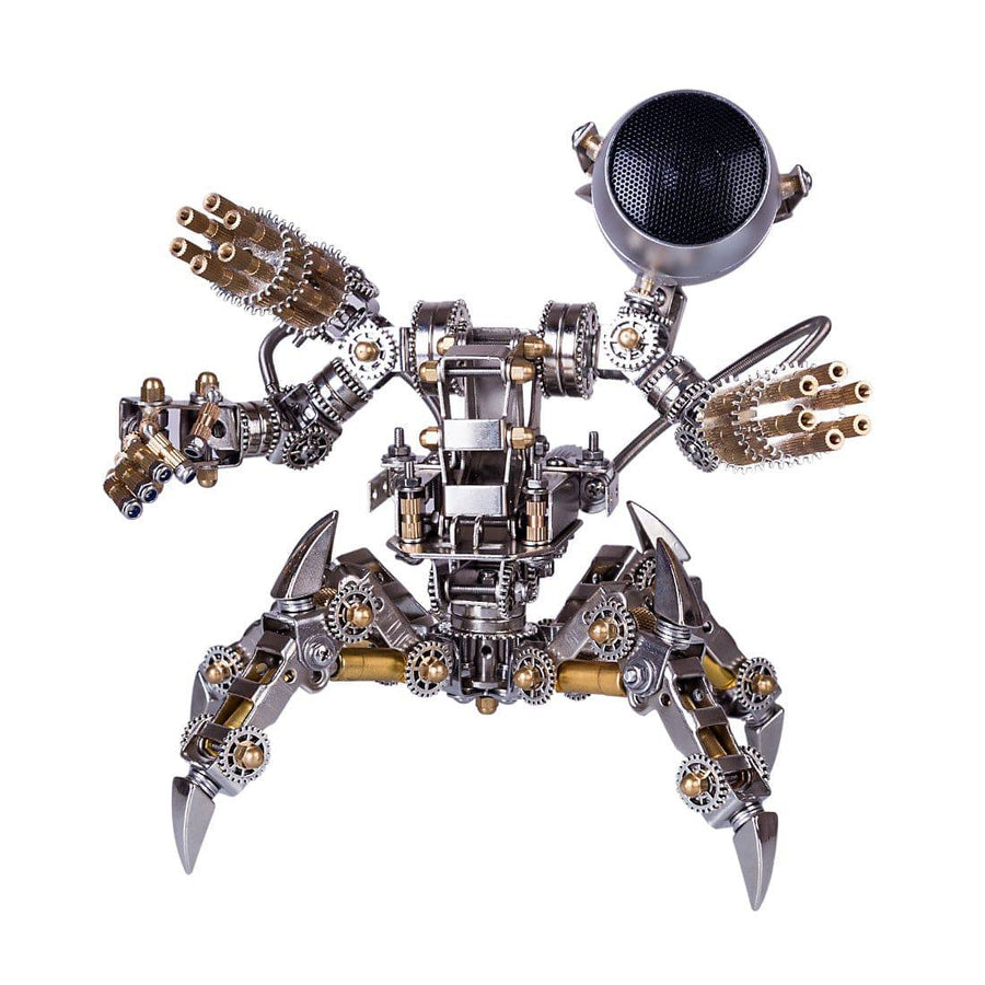 Stirlingkit 313Pcs DIY Stainless Steel 3D Puzzle Model Set Magnetic Mecha Model Bluetooth Speakers