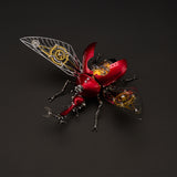 Stirlingkit 317PCS Hercules Beetle High End 3D Metal Model Kits, view 4