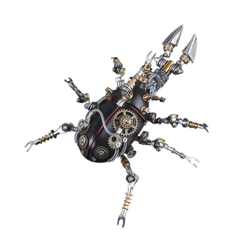 Stirlingkit 324Pcs Metal Insect Puzzle Model Kit 3D DIY Mechanical Assembly Jigsaw Crafts - Unicorn