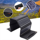 Stirlingkit 35W 2.4A Foldable Solar Panel Charger Kit for Smartphone Laptop, view 3