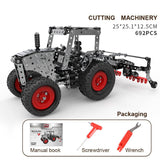 Stirlingkit 3602PCS DIY Metal Assembly Gear Transmission Agricultural Machinery Combination Educational Toy, view 2