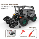 Stirlingkit 3602PCS DIY Metal Assembly Gear Transmission Agricultural Machinery Combination Educational Toy, view 4