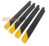 Stirlingkit 360MM / 325MM Carbon Fiber Blades for FLISHRC FL500 Large Scale RC Helicopter Model, view 3