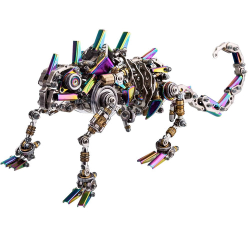 Stirlingkit 3D Assembly Mechanical Chamaeleon Model Steampunk Metal Art 745PCS DIY Kit