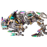 Stirlingkit 3D Assembly Mechanical Chamaeleon Model Steampunk Metal Art 745PCS DIY Kit, view 2