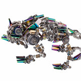 Stirlingkit 3D Assembly Mechanical Chamaeleon Model Steampunk Metal Art 745PCS DIY Kit, view 6