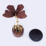 Stirlingkit 3D Mechanical Geared Walnut Wooden Butterfly Model, view 5