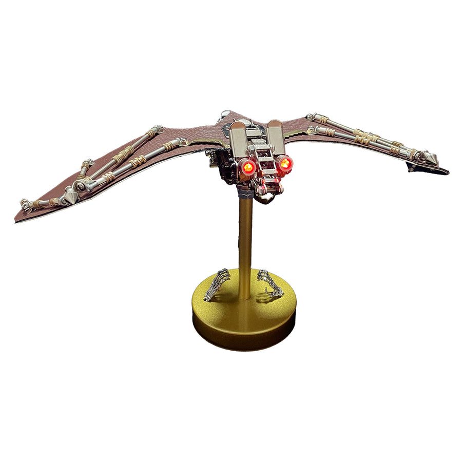 Stirlingkit 3D Mechanical LED Bat Steampunk Creepy Metal Model Kits