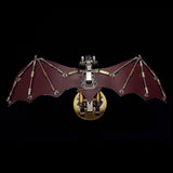 Stirlingkit 3D Mechanical LED Bat Steampunk Creepy Metal Model Kits, view 2
